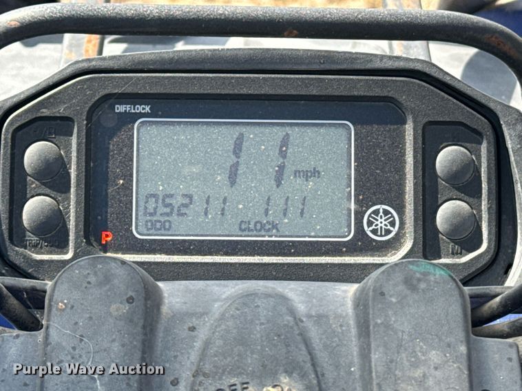 image for item EE7661 2014 Yamaha Grizzly 450 ATV