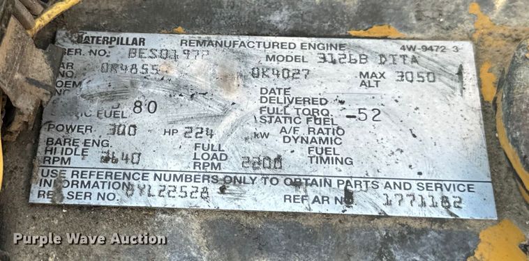 image for item EH7010 2000 Chevrolet C8500 fertilizer delivery truck