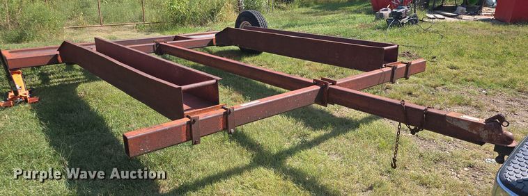 image for item EK2131 Donahue swather trailer