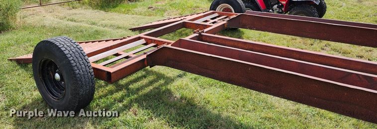 image for item EK2131 Donahue swather trailer