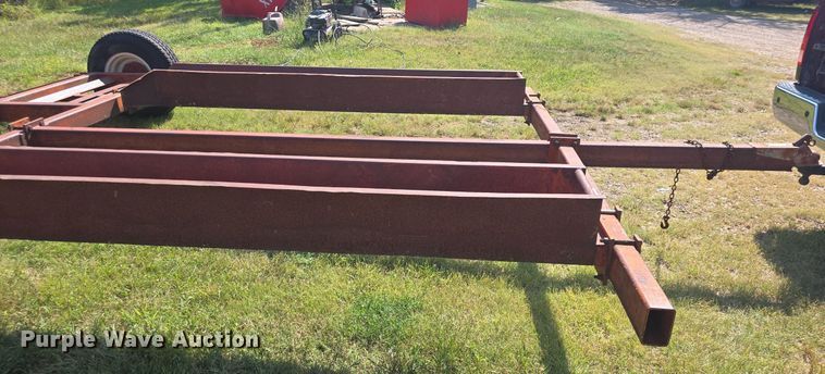 image for item EK2131 Donahue swather trailer