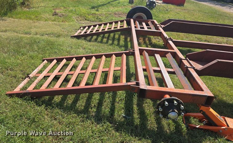 image for item EK2131 Donahue swather trailer