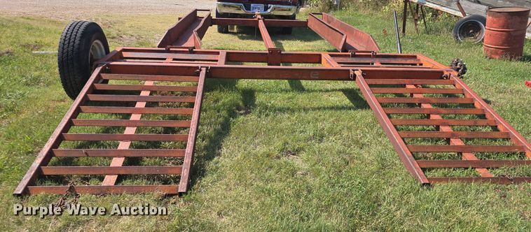 image for item EK2131 Donahue swather trailer