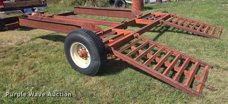 image for item EK2131 Donahue swather trailer