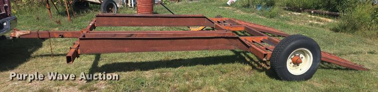image for item EK2131 Donahue swather trailer