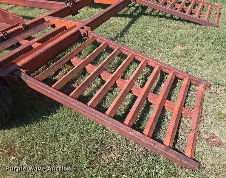 image for item EK2131 Donahue swather trailer