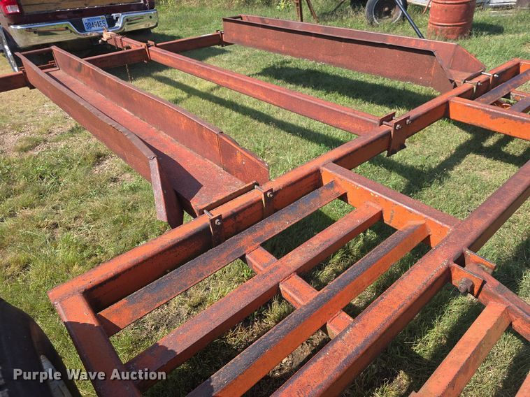 image for item EK2131 Donahue swather trailer