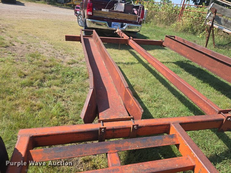 image for item EK2131 Donahue swather trailer