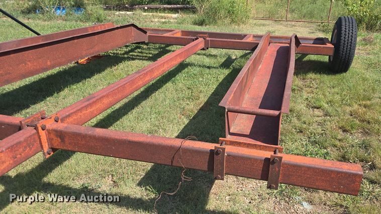 image for item EK2131 Donahue swather trailer