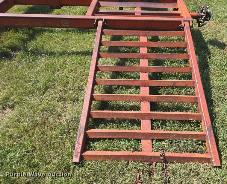 image for item EK2131 Donahue swather trailer