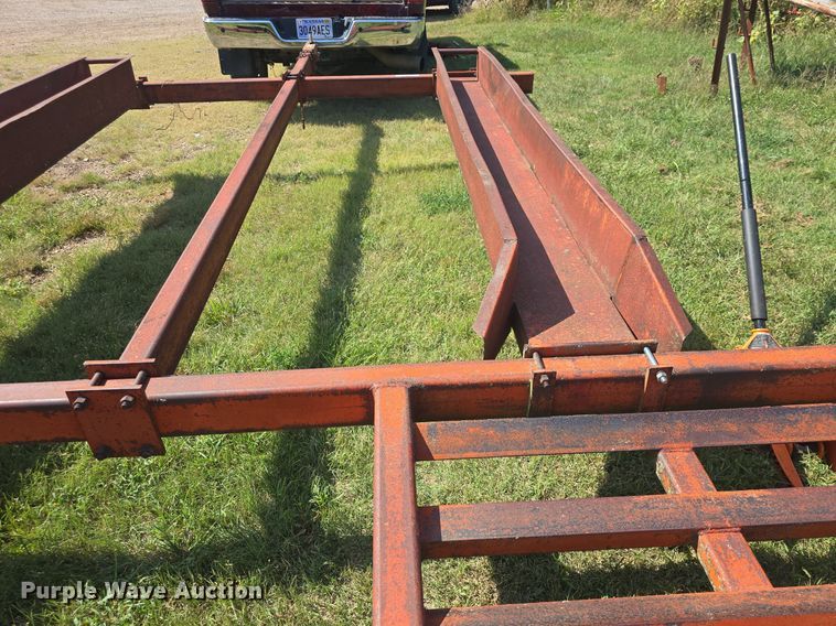 image for item EK2131 Donahue swather trailer
