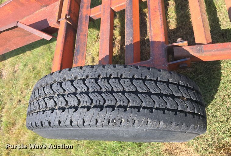 image for item EK2131 Donahue swather trailer