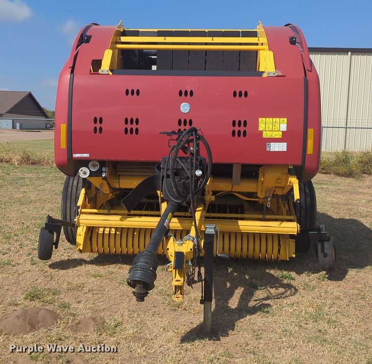 image for item EQ2188 2022 New Holland RB560 round baler