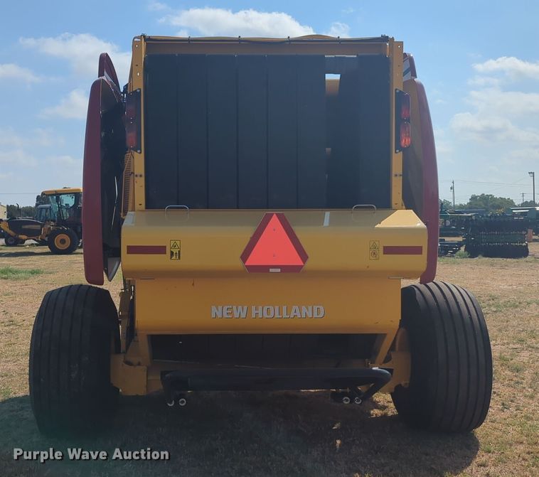 image for item EQ2188 2022 New Holland RB560 round baler