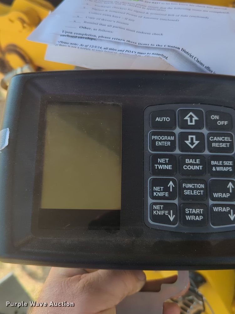 image for item EQ2188 2022 New Holland RB560 round baler