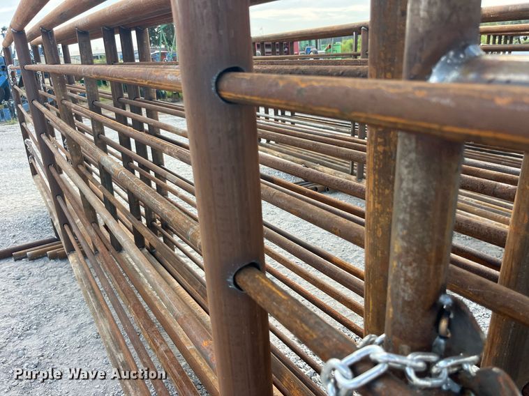 image for item LC9175 (6) 24' L livestock panels 