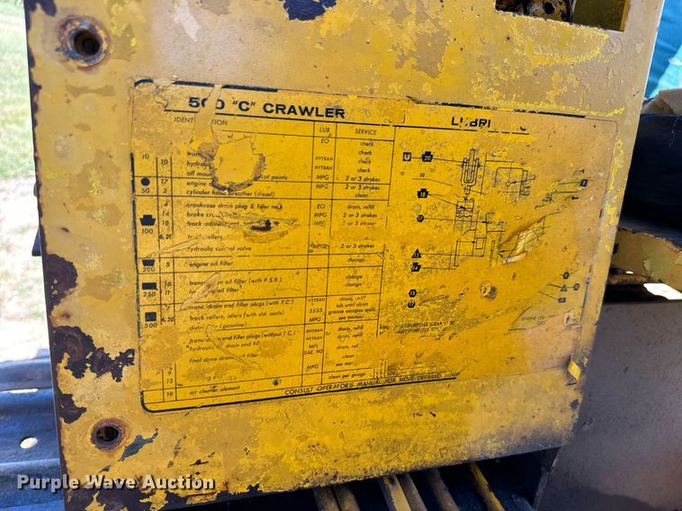 image for item MV9079 International 500 dozer