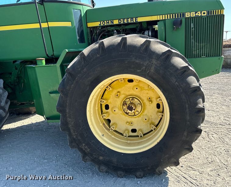 image for item MV9092 1981 John Deere  8640 4WD tractor