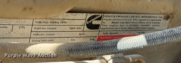 image for item MV9096 1986 Ford 9000 semi truck