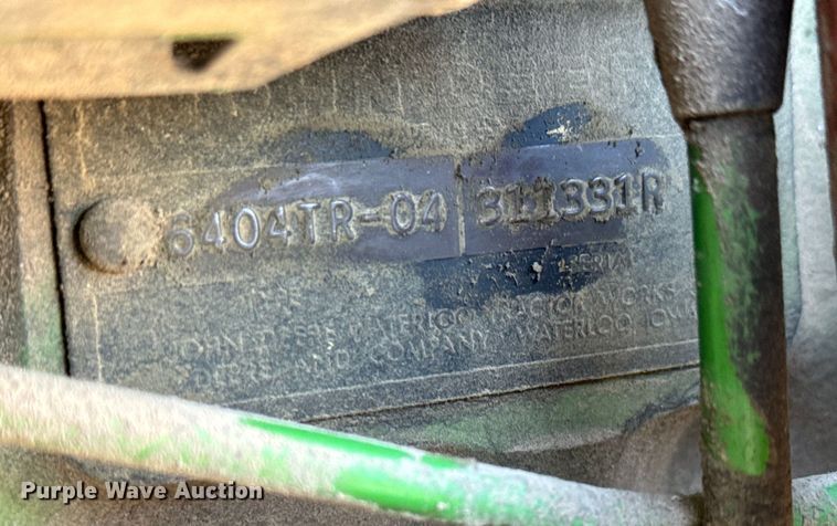 image for item MV9102 1972 John Deere  4320 tractor