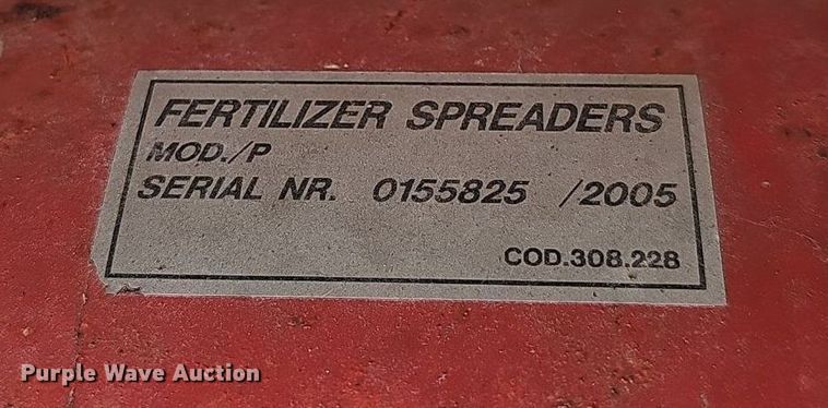 image for item NX9259 2005 Cosmo 500 spreader