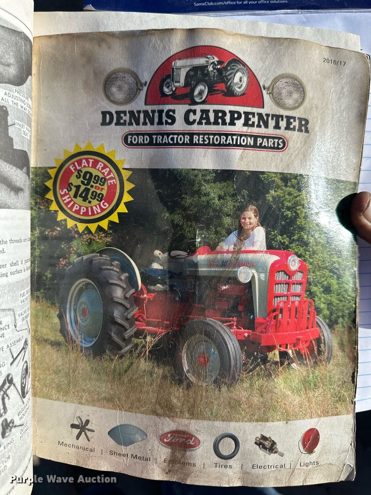 image for item OM9658 1962 Ford 841 Powermaster tractor