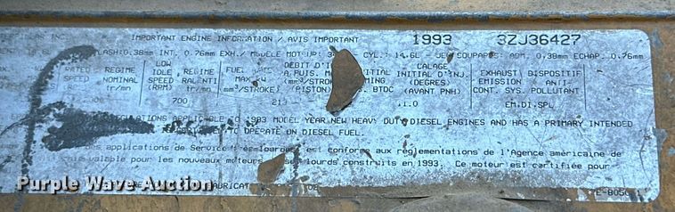 image for item DD3207 1999 Peterbilt  379 semi truck