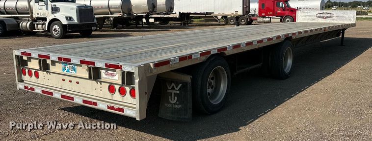 image for item DD3208 2019 Wilson  drop deck trailer