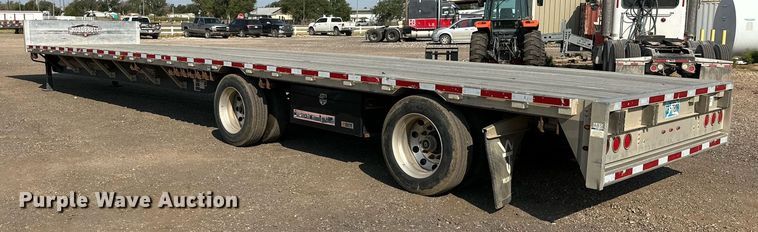 image for item DD3208 2019 Wilson  drop deck trailer