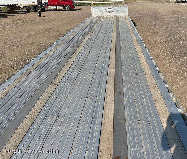 image for item DD3208 2019 Wilson  drop deck trailer