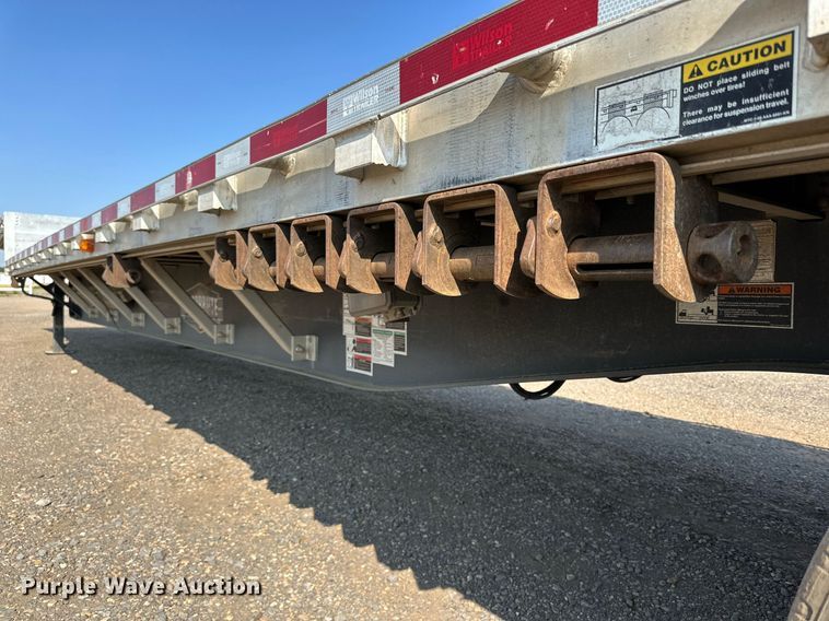 image for item DD3208 2019 Wilson  drop deck trailer