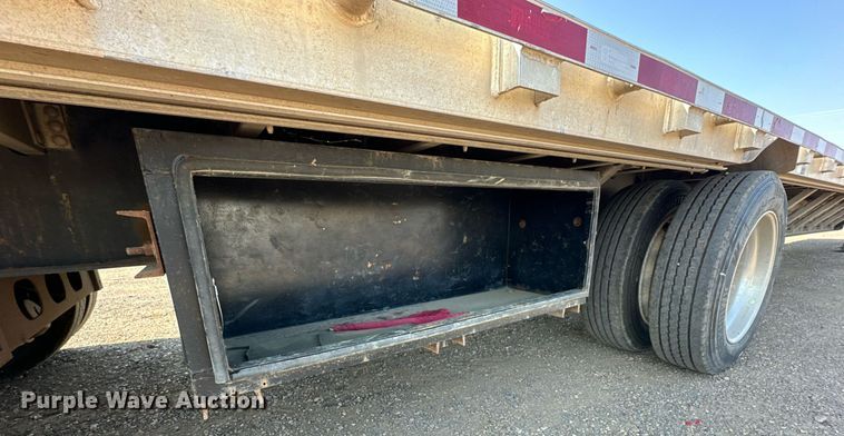 image for item DD3208 2019 Wilson  drop deck trailer