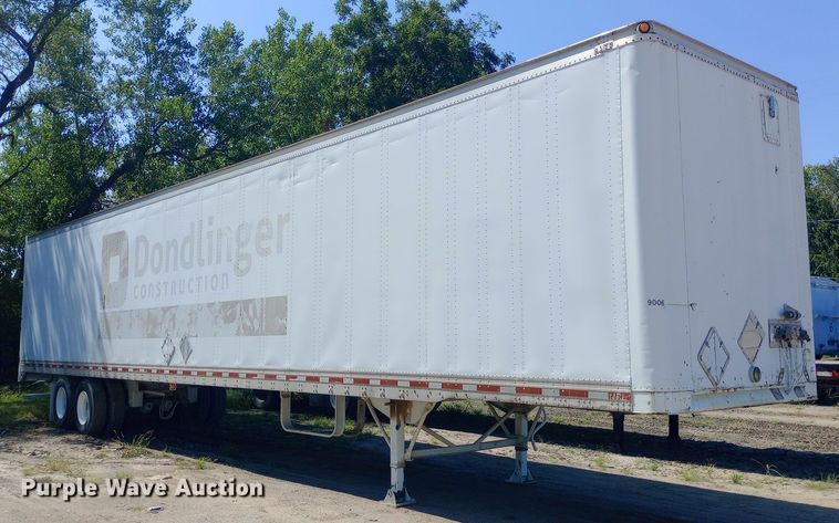 image for item DH1336 1996 Trailmobile  dry van trailer