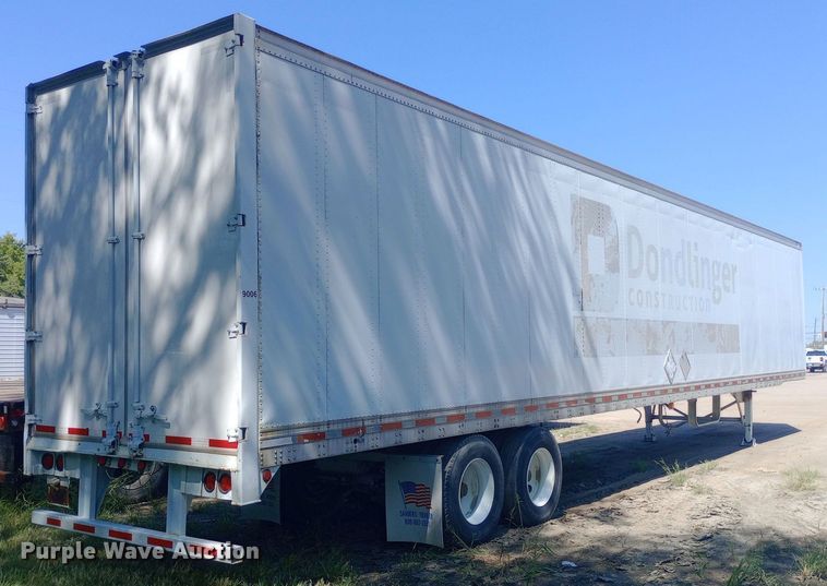 image for item DH1336 1996 Trailmobile  dry van trailer