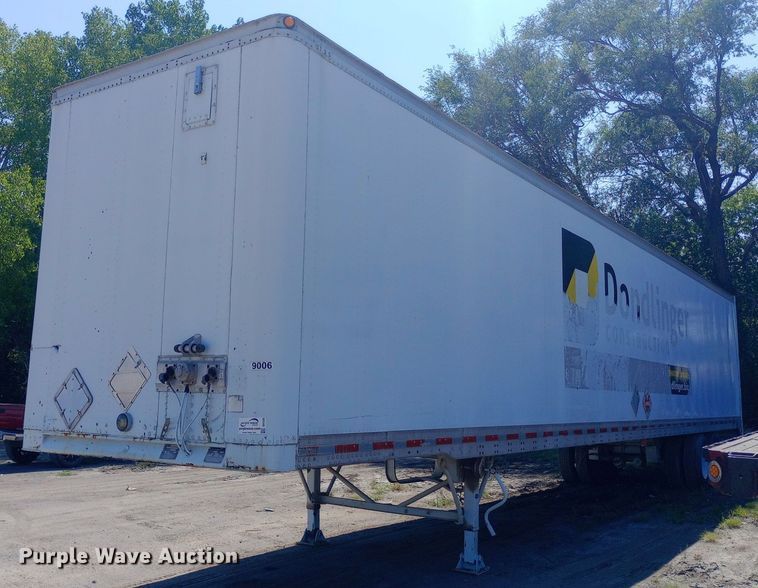 image for item DH1336 1996 Trailmobile  dry van trailer