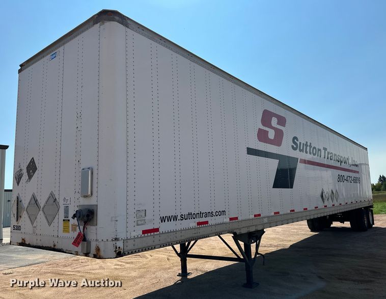 image for item DN0765 2013 Stoughton  AVW-535T-S-C-AR dry van trailer