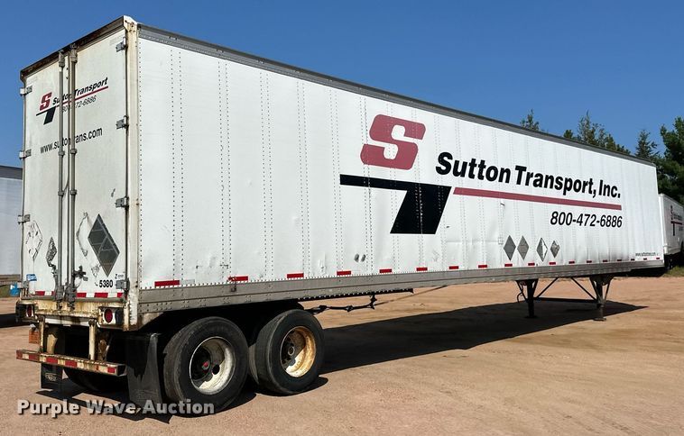 image for item DN0765 2013 Stoughton  AVW-535T-S-C-AR dry van trailer