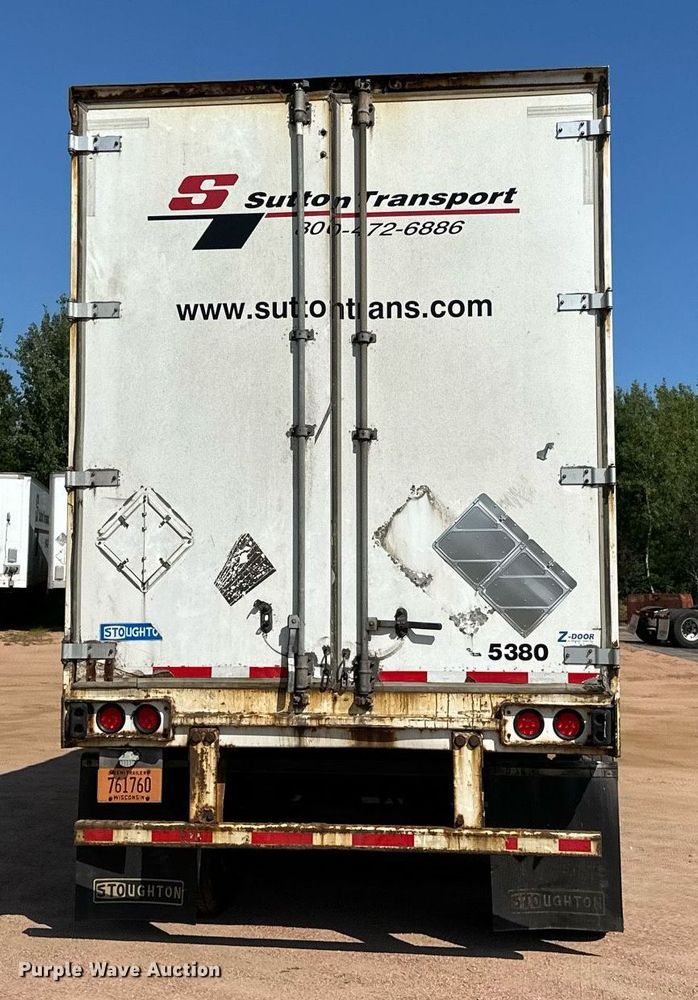 image for item DN0765 2013 Stoughton  AVW-535T-S-C-AR dry van trailer