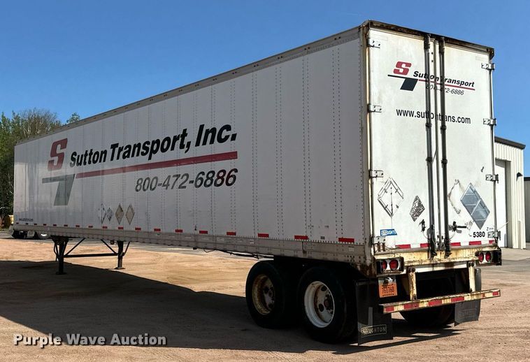 image for item DN0765 2013 Stoughton  AVW-535T-S-C-AR dry van trailer