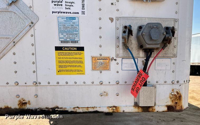 image for item DN0765 2013 Stoughton  AVW-535T-S-C-AR dry van trailer