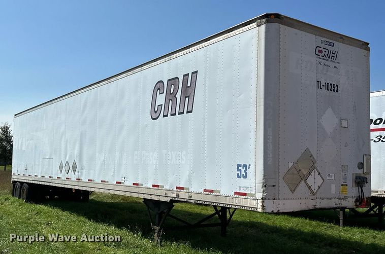 image for item DN0766 2001 Stoughton  AVW-535T-S-C-AR dry van trailer