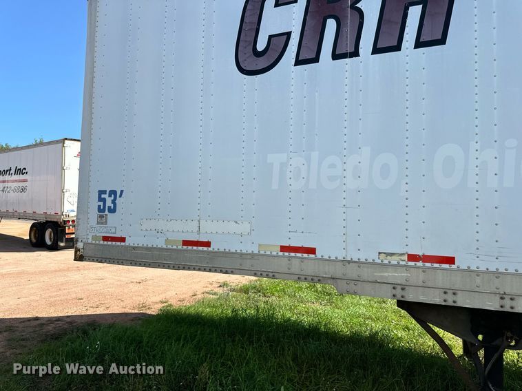 image for item DN0766 2001 Stoughton  AVW-535T-S-C-AR dry van trailer