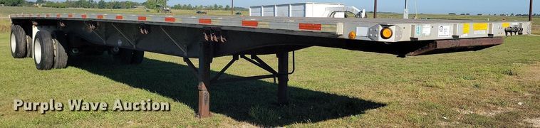 image for item DN3503 2006 Utility FS2CHA flatbed trailer