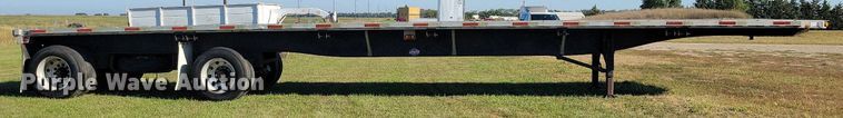 image for item DN3503 2006 Utility FS2CHA flatbed trailer