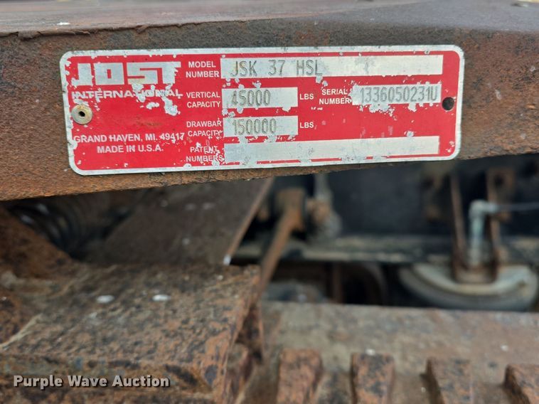 image for item DQ4579 1987 International F9370 semi truck