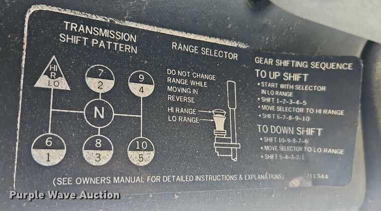 image for item DR8761 1979 GMC Astro 95 dump flatbed truck