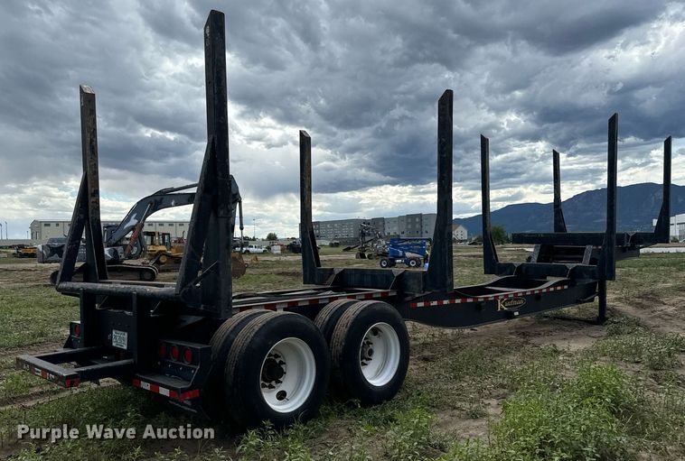 image for item DS7519 2016 Kaufman LT42S log trailer
