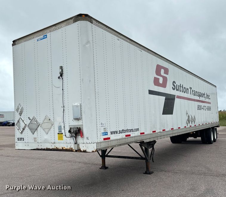 image for item DV5870 2013 Stoughton  AVW-535T-S-C-AR dry van trailer