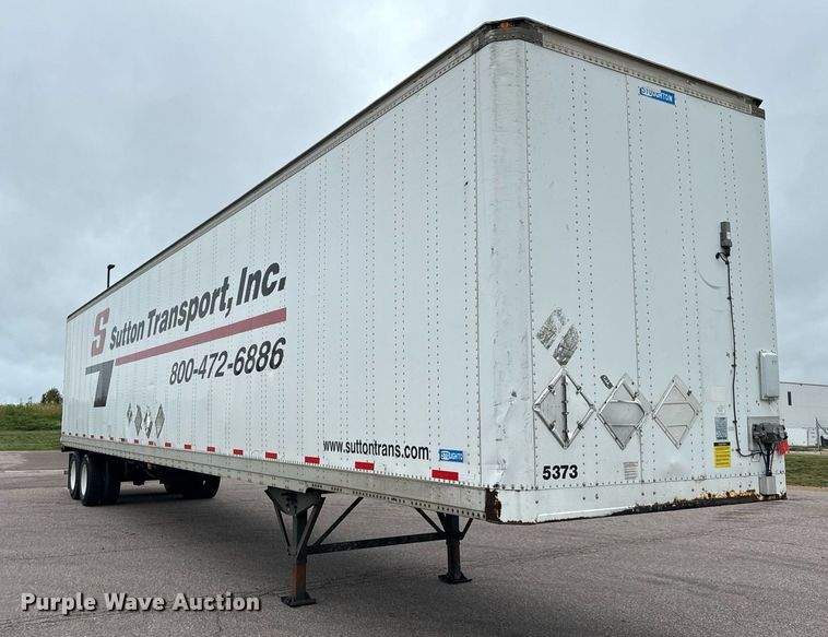 image for item DV5870 2013 Stoughton  AVW-535T-S-C-AR dry van trailer