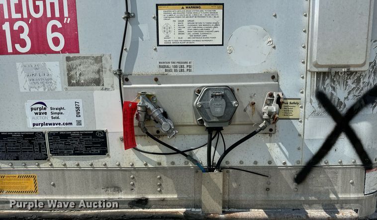 image for item DV5877 1999 Great Dane  7311 TP-S 48 dry van trailer